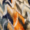 Thevenon Ikat jacquard velvet fabric