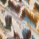 Thevenon "Ikat" jacquard velvet fabric