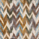 Thevenon "Ikat" jacquard velvet fabric