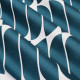Tissu jacquard "Créatone" aquamarine ameublement et siègesThevenon