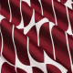 Tissu jacquard "Créatone" merlot ameublement et siègesThevenon