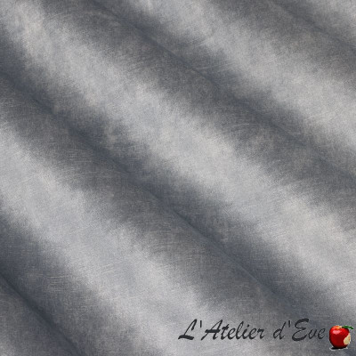 Tissu-velours-uni-régina-dolphin-grey-ameublement-thevenon
