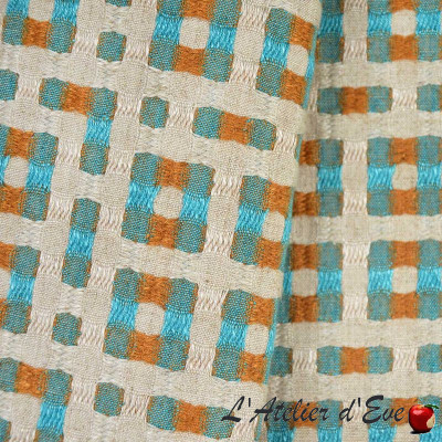 Tissu brodé "Spola" Casal