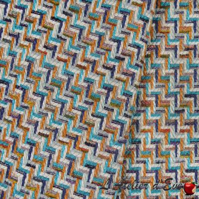 Tissu brodé "Passina" Casal