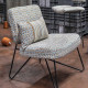 Tissu-brodé-chaise-passina-tropico-ameublement-et-sièges-casal