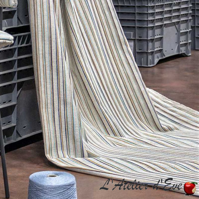 "Arcata" Casal embroidered fabric