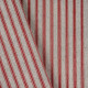 Casal "Coutances" cotton/hemp striped canvas