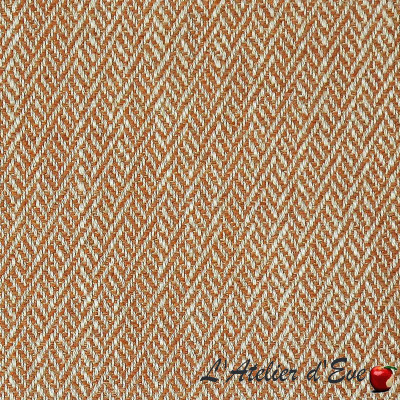 Tissu-jacquard-Prouvé-roux-tissu-ameublement-tapissier-casal
