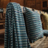Tissu-jacquard-Illusione-turchese-ameublement-et-sièges-casal