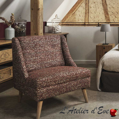 Two-tone buckle fabric "Steppe" Casal