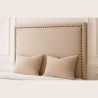Headboard Bohemian cotton and linen - Thevenon