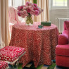 tissu-jacquard-velours-Bagheera-fuschia-ameublement-Thevenon