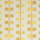 Toile-coton-lin-brodée-Coup-de-Chance-yellow-ameublement-thevenon