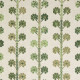 Toile-coton-lin-brodée-Coup-de-Chance-green-ameublement-thevenon