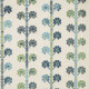 Thevenon "Coup de Chance" embroidered cotton/linen canvas