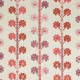 Toile-coton-lin-brodée-Coup-de-Chance-pink-red-ameublement-thevenon