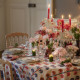 Toile-coton-lin-brodée-nappe-Coup-de-Chance-blue-red-ameublement-thevenon