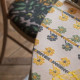 Toile-coton-lin-brodée-nappe-Coup-de-Chance-blue-green-yellow-ameublement-thevenon