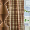 Tissu-à-carreaux-coton-lin-Sillage-bleu-galet-casamance