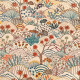 Tissu-brodé-ameublement-fleuri-Colca-tropiques-Casal
