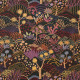Tissu-brodé-ameublement-fleuri-Colca-sérénade-Casal