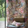 Tissu-jacquard-fleuri-Areca-lagon-ameublement-Casal