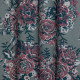 Tissu-jacquard-fleuri-Ronsard-pompadour-ameublement-Lelièvre