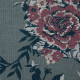 Tissu-jacquard-fleuri-Ronsard-pompadour-ameublement-Lelièvre