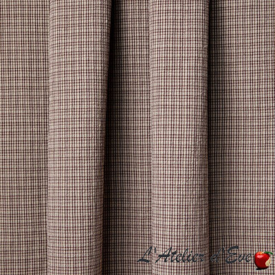 Cotton/linen/hemp fabric "Cambremer" Lelièvre Paris