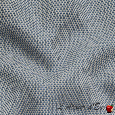Sobral (13 coloris) Tissu aquaclean jacquard velours ameublement et siège Casal