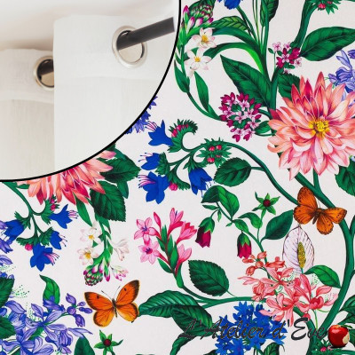 Thevenon "My World" cotton curtain