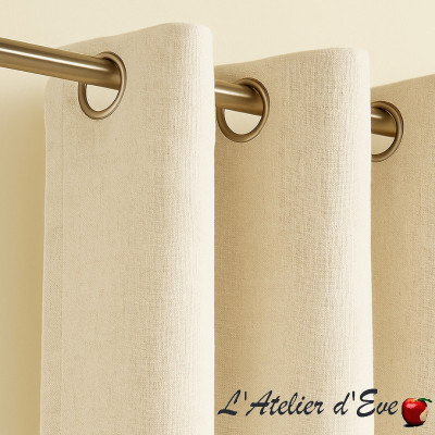 Linen curtain "Porto Vecchio" Thevenon