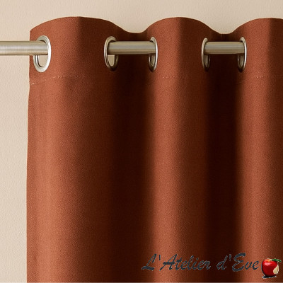 "Palomba" Thevenon cotton/linen curtain