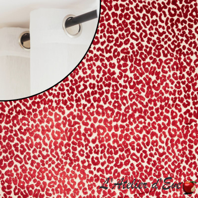 Thevenon "Bagheera" velvet jacquard fabric