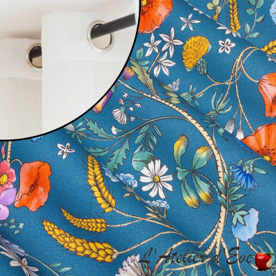 Thevenon "Garden of Secrets" cotton fabric