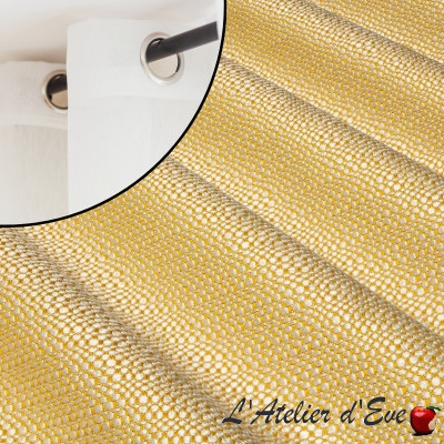 Rideau-outdoor-antitache-Horizon-papyrus-prêt-à-poser-thevenon