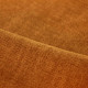 Tissu velours non feu M1 "Amara" cognac antitache Casal