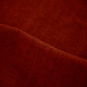 Tissu velours non feu M1 "Amara" terre cuite antitache Casal