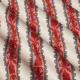 Satin-de-coton-Rayures-Ornementales-framboise-crème-ameublement-Thevenon