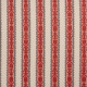 Thevenon "Ornamental Stripe" satin cotton fabric
