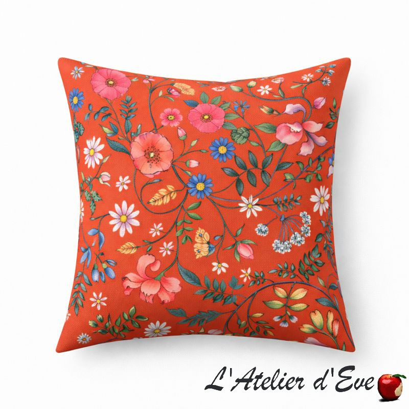 texture-tissu-jardin-des-secrets-tomette-housse-de-coussin-sur-mesure