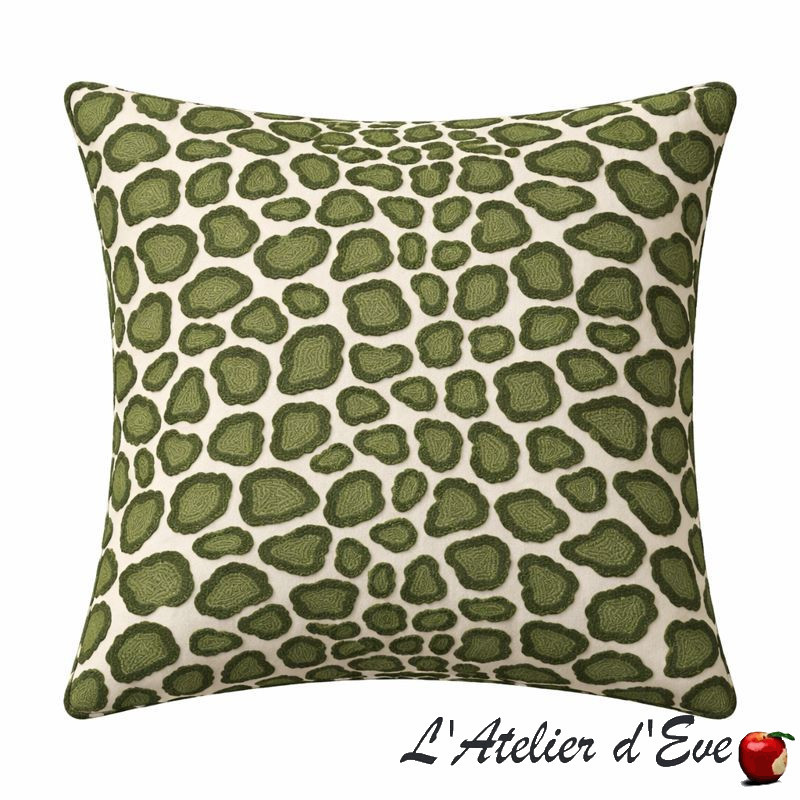 texture-tissu-coup-de-griffe-vert-housse-de-coussin-sur-mesure