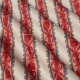 Thevenon "Ornamental Stripe" satin cotton fabric