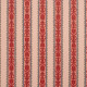 Thevenon "Ornamental Stripe" satin cotton fabric