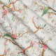 Rideau-coton-fleurs-oiseaux-Birds-ivoire-ameublement-Thevenon