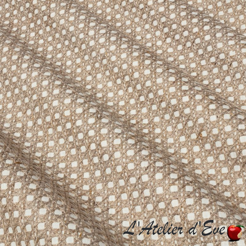 Thevenon "Canéa" embroidered fabric