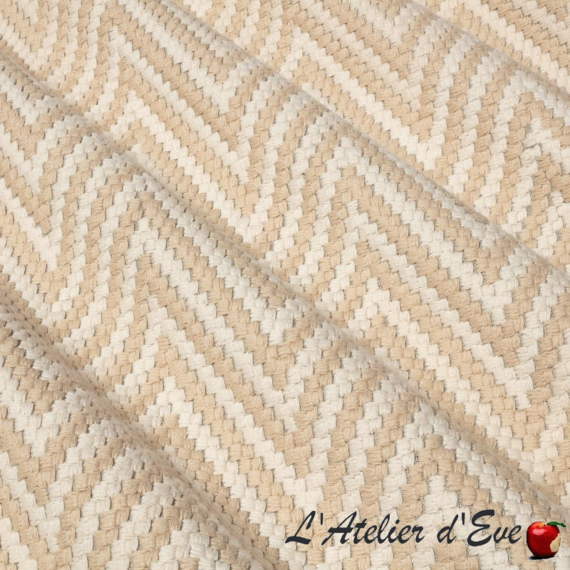 "Looma" Thevenon embroidered canvas