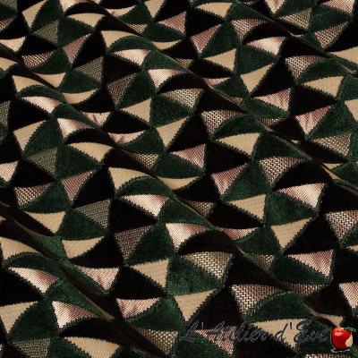 "Charlotte" Thevenon "velvet jacquard fabric