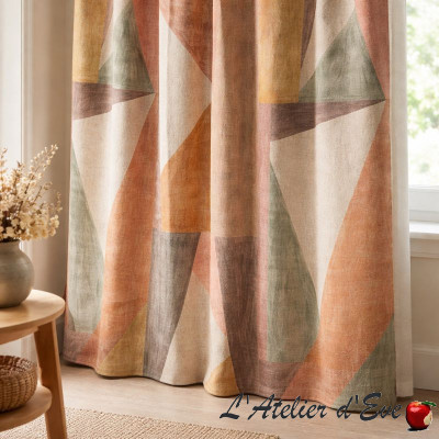 "Menorca" Thevenon linen and cotton fabric