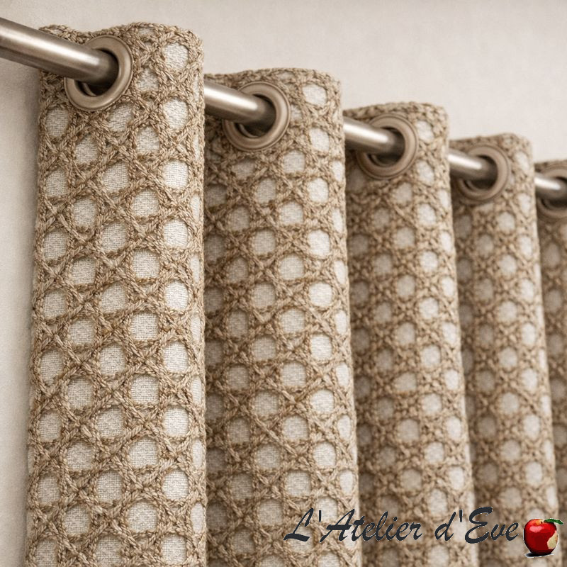 Thevenon "Canéa" embroidered fabric